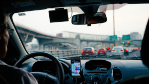 Gentleman driving in car - Chiropractic treatment for car accident injuries