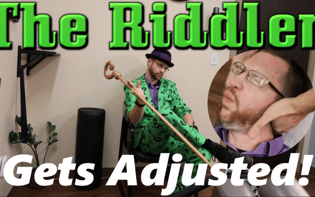 The Riddler Receives Halloween Adjustment