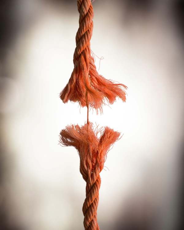 Rope on the last strand